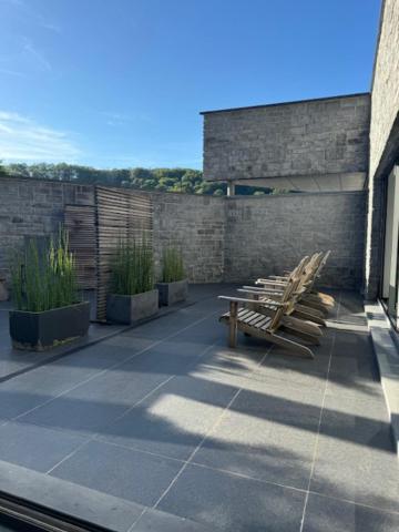 Hotel Wellness Eau De Roche Durbuy Bagian luar foto